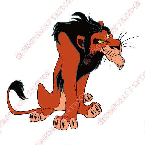 The Lion King Customize Temporary Tattoos Stickers NO.963